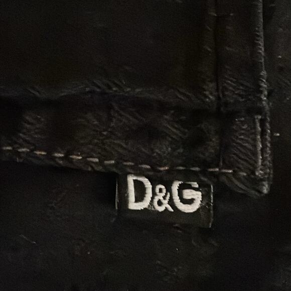Dolce & Gabbana Women’s Faded Black Low Rise Jeans Women’s Size 26x28 - Picture 11 of 12